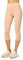 Merry Style Damen Leggings 3/4 Capri Leggings aus Viskose MS10-144 (Nude, L)