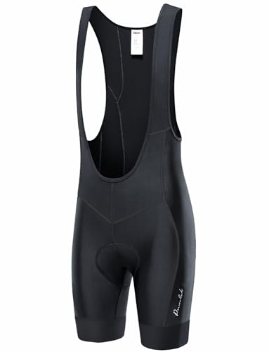 Przewalski Herren 3D gepolsterte Fahrrad-Trägerhose, Fahrrad-Trägerhose