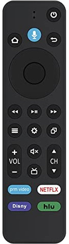 AULCMEET Replace Voice Remote Control Compatible with Amazon Fire TV 43 50 55 65 75 Omni Series 4K UHD Smart TV 4K43M600A 4K50M600A 4K55M600A 4K65M600A 4K75M600A