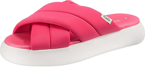 TOMS Alpargata Mallow Crossover Womens Black Slides