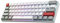Newmen GM610Pro 60 Prozent Tastatur Mechanische Kabellose TKL Gaming Bluetooth/Type-C Aufladbar NKRO mit extra Tastenkappen-Set,RGB-Hintergrundbeleuchtung QWERTY,für Windows/Mac,Gateron Rot