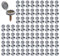 250 pcs Screw Cover Caps,Plastic Hinged Screw Covers, 0.34 Inch Plastic Caps for Screws,Universal Size 4-6mm,Suitable in Homes, Schools, Courtyards, Shops, Offices and Other Places（Grey）
