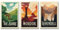 Retro-Film-Reiseposter Herr der Ringe (11) Wandkunst Poster Drucke Heimdekoration Bild Leinwand Gemälde Poster 50 x 75 cm