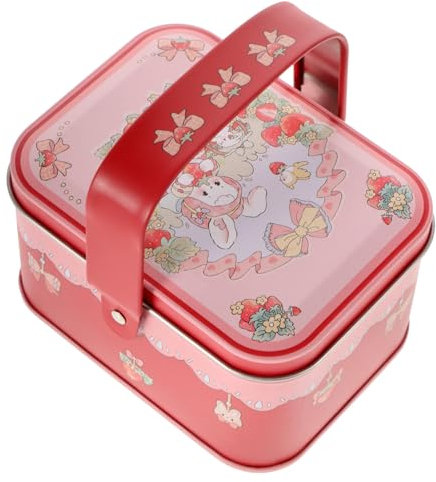 COHEALI Kasten -geschenkbox -aufbewahrungsdosen Backformen Für Ostern Süßigkeitendosen Zu Ostern Osterdosen Blechkanister -süßigkeitendose Keksdose Snack Schmiedeeisen Außerirdischer