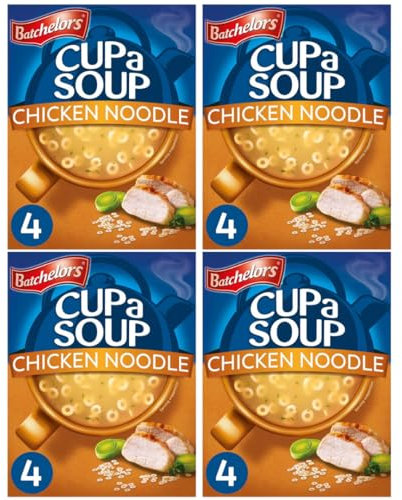 Cup A Soup Bundle With Batchelors Cup A Soup Chicken Noodle 94g (4 Pack)