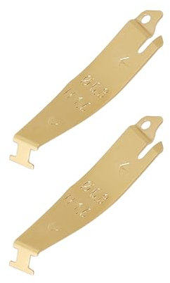 EMSea 2 Stück 976.001 Batterieklemme für Quarzuhren Batterieklemme Reparaturzubehör für Uhrwerkteile Kompatibel mit OMEGA 1455 QUARTZ ANALOG