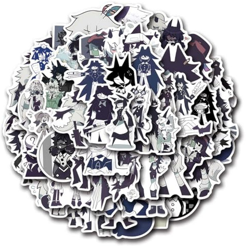 Fundamental Paper Educations Aufkleber, 110 Pcs Anime Figur Vinyl Wasserdichte DIY Stickers Für Wasserflasche Scrapbook Skateboard