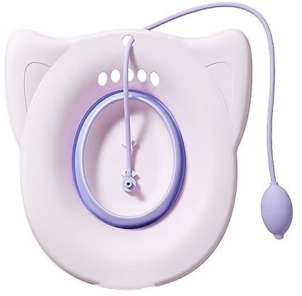 KHYTEBV Sitzbad zur Erholung nach der Geburt, Sitzbadesitz für Hämorrhoiden, Sitzbad zur Pflege nach der Geburt, geeignet für Schwangere Frauen, Lila, 42 x 39 cm