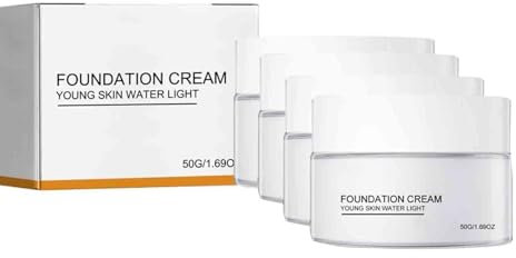 Full Cover Concealer 4 Stück CC Cream Changing Foundation Abdeckstift Gesicht Make Up Foundation Feuchtigkeitsspendende für Alle Haut Concealer Dunkle Augenringe Kaschieren Narben Feine Linien Flecken