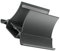 Stand per Laptop, Portafistina per la Scrivania Space Organizzatore Porta Laptop Verticale Stand per Desktop Desktop per Home Office (BLACK)