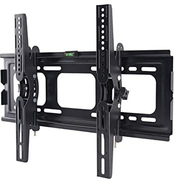 Supporto da parete for TV for la maggior parte dei televisori LED, LCD, piatti e curvi da 32-70 pollici, supporto TV inclinabile max VESA 600x400 mm, fino a 50 kg