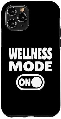 Wellness Mode ON - Entspannen, aufladen, ausbalancieren Hülle für iPhone 11 Pro