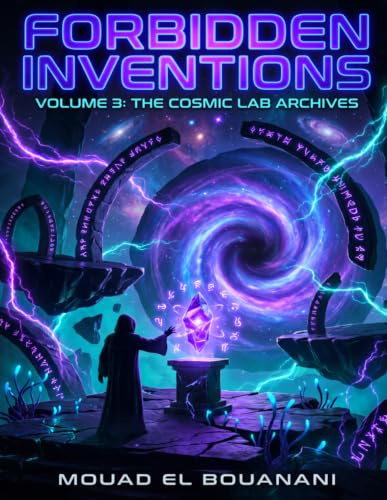 Forbidden Inventions: Volume 3 – The Cosmic Lab Archives: A Dark Sci-Fi Horror Coloring Book of Interdimensional Devices and Alien Relics (Forbidden Inventions Files)
