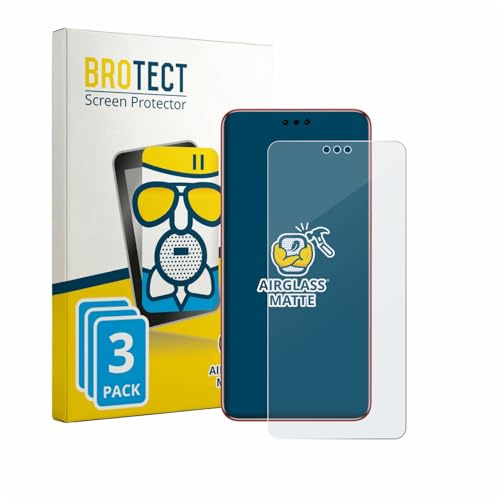 BROTECT Entspiegelungs Schutzglas für Huawei Mate 60 RS Ultimate (3 Stück) Schutzfolie Matt [Extrem Kratzfest 9H, Anti-Reflex, Anti-Fingerprint]