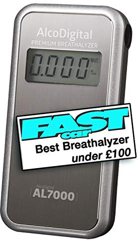AlcoDigital AL7000 Digital Breathalyser with Replaceable Sensor