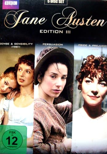 Jane Austen Edition 3 (Sinn und Sinnlichkeit / Persuasion / Pride & Prejudice) (Collector's Edition) [5 DVDs]
