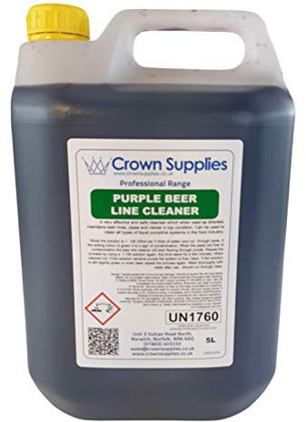 Professional Beer Line Cleaner with Purple Indicator