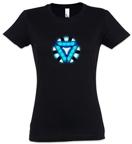 Urban Backwoods Arc Reactor III Damen T-Shirt Schwarz Größe L