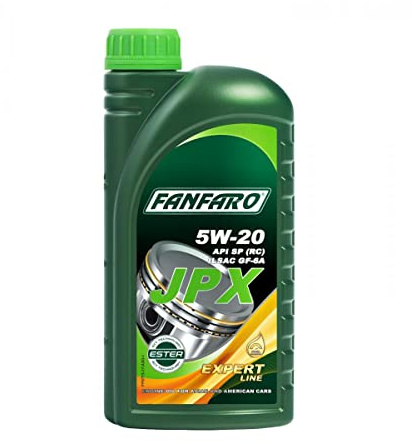 FANFARO Motoröl 5W-20 Expert Line Synthetiköl Motor Öl API SN JPX 1L Kompatibel mit LAND ROVER Range Rover Sport L320, JAGUAR XF J05, CC9