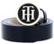Tommy Hilfiger TH ROUND BUCKLE BELT 3.0 Gürtel Damen, Schwarz (Black), 95
