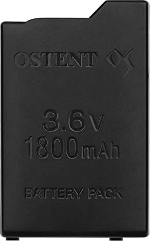 OSTENT Hohe Kapazität Qualität Echt 1800 mAh 3,6 V Lithium Ionen Li-ion Polymer Akku Ersatz für Sony PSP 1000 PSP-110 Konsole