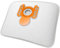 McFilter | 20 bolsas para aspiradora adecuadas para Swirl A07 | para Rowenta, Moulinex | A 07 | bolsa de 5 capas incl. microfiltro con disco protector de plástico y cierre abatible