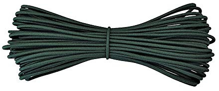 Round Elastic Cord - 2 mm Diameter - Dark Green - 10 metres