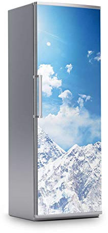 Kühlschrank Möbelfolie I Dekoraufkleber für Kühlschrankfront - Bedruckte Klebe-Folie abwaschbar I Klebefolie Küche - Design: Everest
