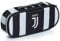 Bustina Ovale Juventus, Best Match, Bianco e Nera, Con Elastici Porta Matite, Portapenne Scuola