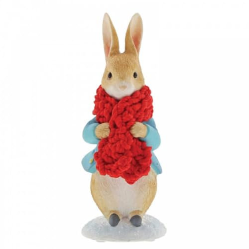 Beatrix Potter Peter Festive Scarf Figurine