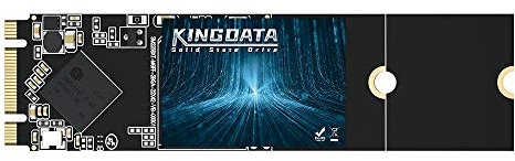 KINGDATA Disque SSD M.2 2280 500Go Ngff Interne Disque Dur 1To 512go 250go 120go pour Ordinateur Portable SATA III 6Gb / s Le Bureau Haute Performance(500Go,M.2 2280)