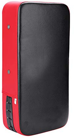 Dioche Zielscheibe für Taekwondo, Beintraining, dick, mit elastischem Kompressionsgürtel, 40 x 20 x 10 cm (rot)