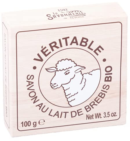 La Savonnerie de Nyons - Savon au lait de brebis bio - 100 g