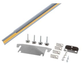 Bosch Verbindungssatz Edelstahl für Side-by-Side Kombination KSZ39AX00 | Edles Verbindungsset, nahtloser Side-by-Side Umbau, passgenau für Bosch Standgeräte, robuste Konstruktion aus Metall