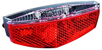 BÜCHEL Fahrrad Rücklicht LED I StVZO zugelassen I Gepäckträger Rücklicht TIVOLI, Fahrradrücklicht für Dynamo betrieb oder E-Bike I fahrrad rücklicht dynamo, Fahrradlicht hinten