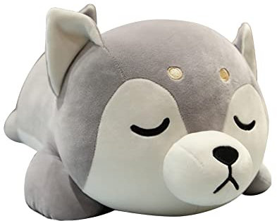 Corgi Plüschtier Hund Plüsch Kissen Stofftier Kawaii Shiba Inu Kuscheltier Plüschpuppen Niedliche Kinderspielzeug Gefüllte Weiche Tier Plüschtiere Hundepuppen Plüsch Spielzeug Geschenk für Kinder