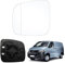 Spiegelglas Ersatz für VW T5 Caddy, Außenspiegel rechts beheizbar Ersatzspiegelglas kompatibel mit T5 2003-2009, Spiegel Glas kompatibel mit Caddy 2004-2015 (Links)