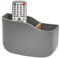 SUNFICON Selbstklebende Fernbedienungshalter, Universal-Halterung für Media-Player, Controller, Wandmontage, Fernbedienung, Organizer, Box, Grau