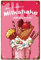 CREATCABIN Milkshake Vintage Métal Tin Sign Retro Wall Art Decor House Plaque Poster pour Home Bar Pub Jardin Cuisine Café Garage Décoration 12 x 8 Pouce