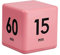 Küchenwürfel-Timer, Kinder-Timer für ADHS-Produktivität, für Lernzeitübungen, Countdown-Management-Einstellungen, 15, 20, 30, 60 Minuten, Rosa