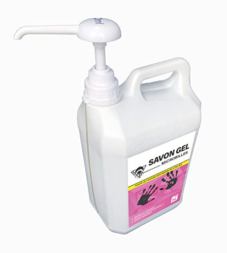 Méduze - Savon gel microbilles pour le lavage des mains en atelier 5kg - Abrasifs 100% naturels