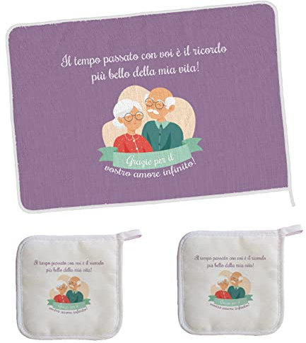 My Custom Style Strofinaccio Sartoriale + 2 presine#Tempo Nonni#