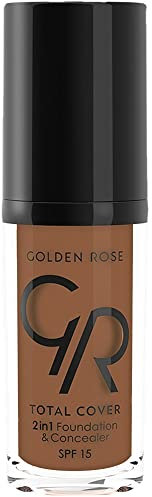 Fond De Teint Cover 2en1 - Total Cover - N25 Bitter - Golden Rose - 10€ Et Plus - Tc25 Bitter 30 Ml