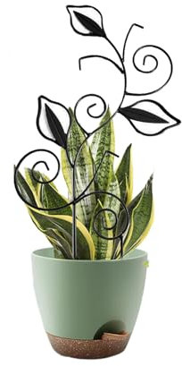 EAJORN Petit treillis de jardin en pot pour plantes grimpantes d'intérieur et d'extérieur pour fleurs, légumes, plantes grimpantes