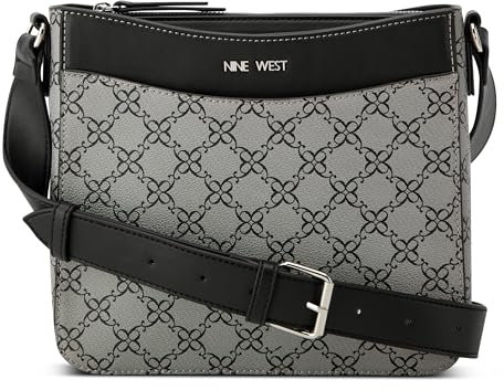 Nine West Damen LIOR SWINGPACK, Granit-Logo