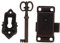 Gadpiparty 2er Set Antike Schubladenschlösser Mit Schlüssel Vintage öbelbeschläge Für Schränke Schubladen Und Schmuckkästen Klassische Holzschloss Optik Antik