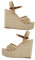 SOIMISS Sandali Casual da Donna con Cinturino alla Caviglia in Corda Intrecciata A Mano Larghi Taglia 36-43 Scarpe da Spiaggia con Suola Spessa
