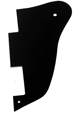 TOYANDONA Schlagbrett Für Gitarren Design Passend Für Dot Style-gitarren Schwarz Weiß Schwarz Material Gitarrenzubehör