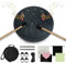 TEGOVE Zungentrommel Tragbare Mini Trommel 6 Zoll 13 Töne,Steel Tongue Drum,Steel Pan Töne Schlaginstrument,Mit Liederbuch,Schlägel,Fingerpick und Tragetasche,für Meditation Yoga Klangheilung