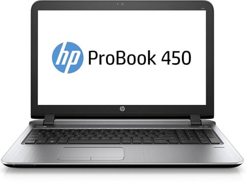 HP Notebook PC Portatile ProBook 450 G3, Schermo 15.6 LED, Processore Core i5-6200U, Memoria Ram 8GB, Disco SSD 240GB + HDD 500GB, Webcam, HDMI, Win 10 Pro (Ricondizionato)